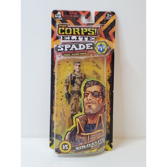 The Corps! ELITE Spade Character GI Joe LIKE Action Figure Discontinued NEW - Picture 1 of 1